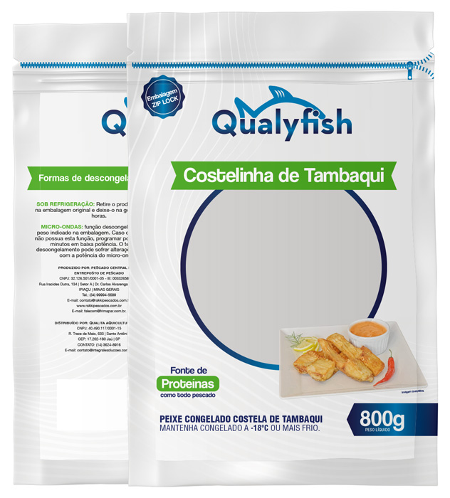 Constela de Tambaqui Qualyfish 800 Gr